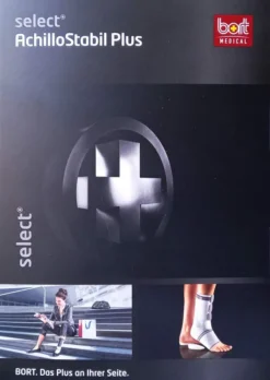 Bort Select Achillostabil Plus Bandage Xl Silber 1