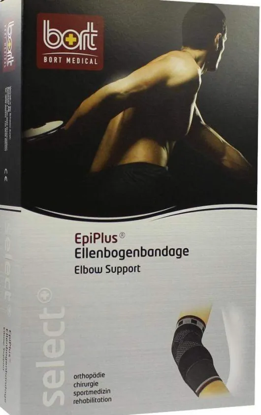 Bort Select Epiplus Ellenbogenband.X-Large Schwarz