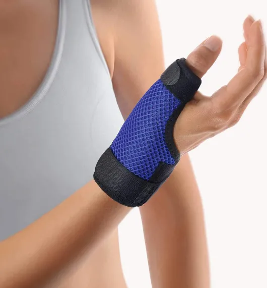 Bort Soft Daumenschiene Lang L Blau