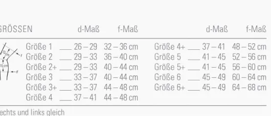 Bort Stabilogen Knieb.Latexfrei Gr.2 Schwarz