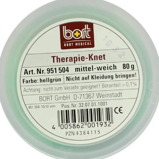 Bort Therapie Knet Mittel Weich Hellgrün
