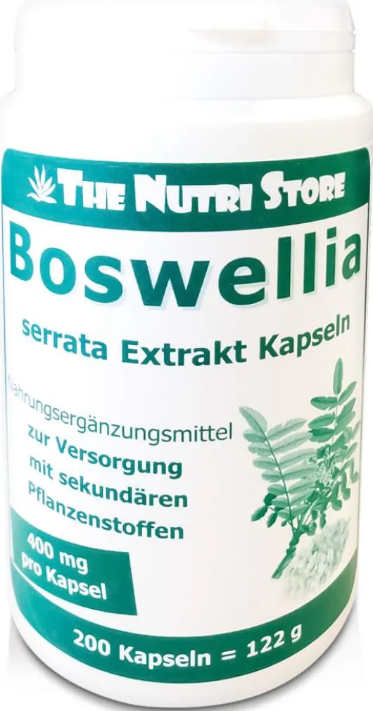 Boswellia 400 mg Extrakt Vegetarische Kapseln 200 Stück