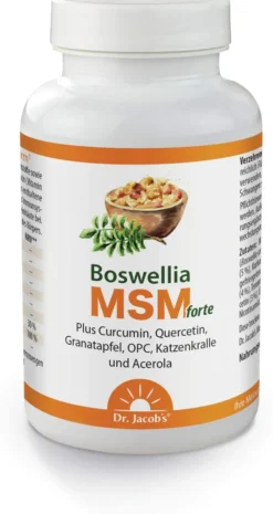 Boswellia Msm Forte Dr.Jacob s 90 Tabletten
