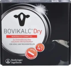 Bovikalc Dry Mineralfuttermittel für Kühe 4 x 1 Bolus