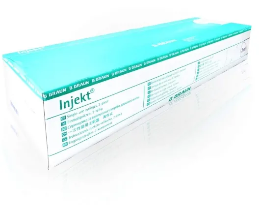 Braun Injekt Spritze Luer Zentrisch 100 X 2 ml