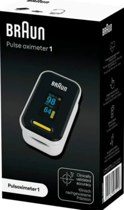 Braun Pulsoximeter 1 Finger Pulsmessgerät 1 Stück