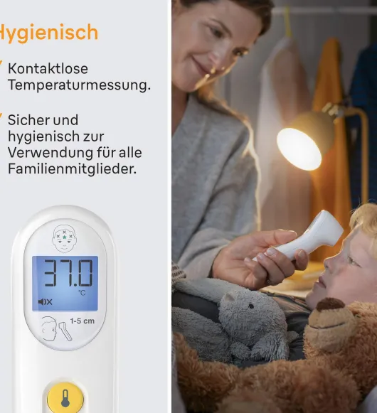 Braun Sensian 3 Kontaktloses Stirn Thermometer 1 Stück