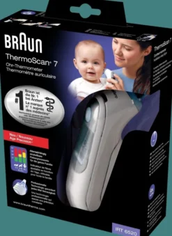 Braun ThermoScan 7 Irt6520 Ohrthermometer mit Age Precision