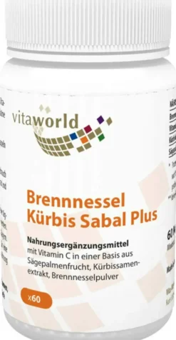 Brennessel Kürbis Sabal Plus Kapseln 60 Stück