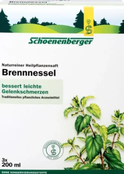 Brennesselsaft Schoenenberger 3 X 200 ml Saft