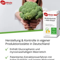 Brokkoli Extrakt + Aktiv-Enzym Dr. Wolz 60 Msr. Kapseln