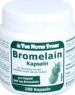 Bromelain 500 mg 100 Vegetarische Kapseln