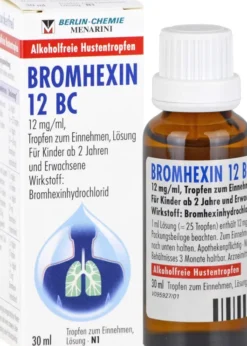 Bromhexin 12 Bc Tropfen zum Einnehmen 30 ml