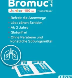 Bromuc Akut Junior 100 mg Hustenlöser 20 Brausetabletten