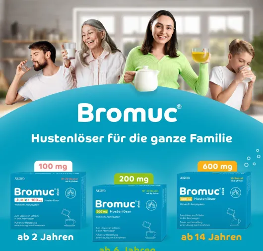 Bromuc Akut 600 mg Hustenlöser 10 Beutel