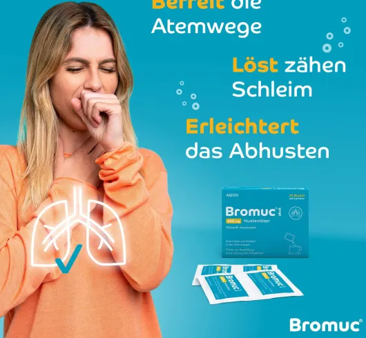 Bromuc Akut 600 mg Hustenlöser 10 Beutel