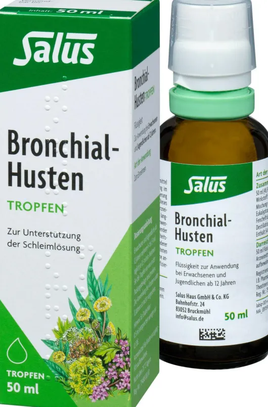 Bronchial Husten Tropfen Salus 50 ml Tropfen