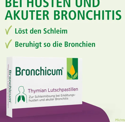 Bronchicum Thymian Lutschpastillen 20 Stück