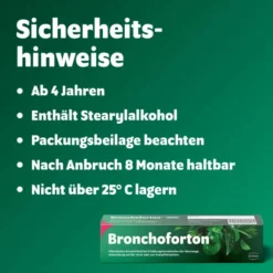Bronchoforton Salbe 100 g