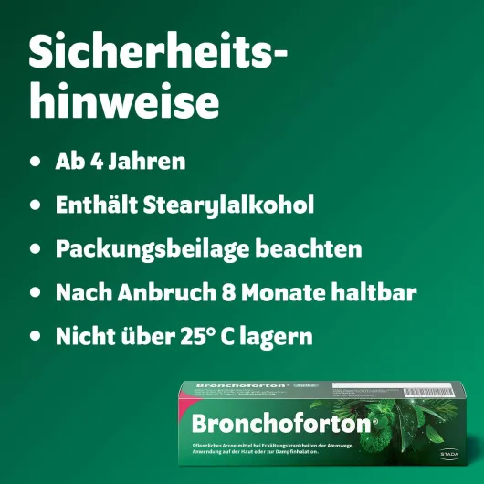 Bronchoforton Salbe 100 g