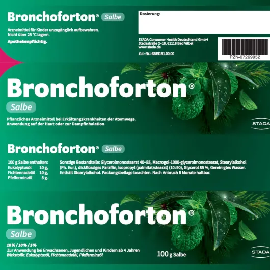 Bronchoforton Salbe 100 g