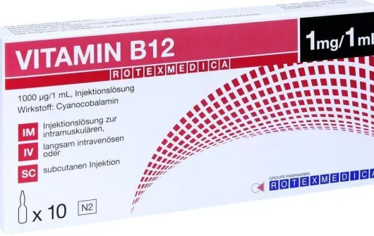 B12 Rotexmedica 10 X 1 ml Injektionslösung