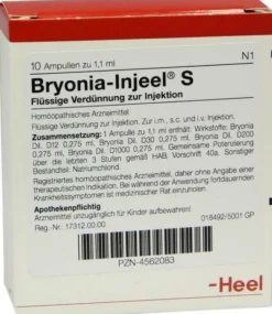 Bryonia Injeele S 1,1 ml