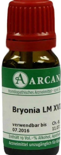 Bryonia Lm 18 Dilution 10 ml