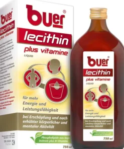 Buer Lecithin Plus Vitamine 750 ml Flüssig