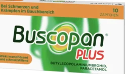 Buscopan Plus 10 Zäpfchen