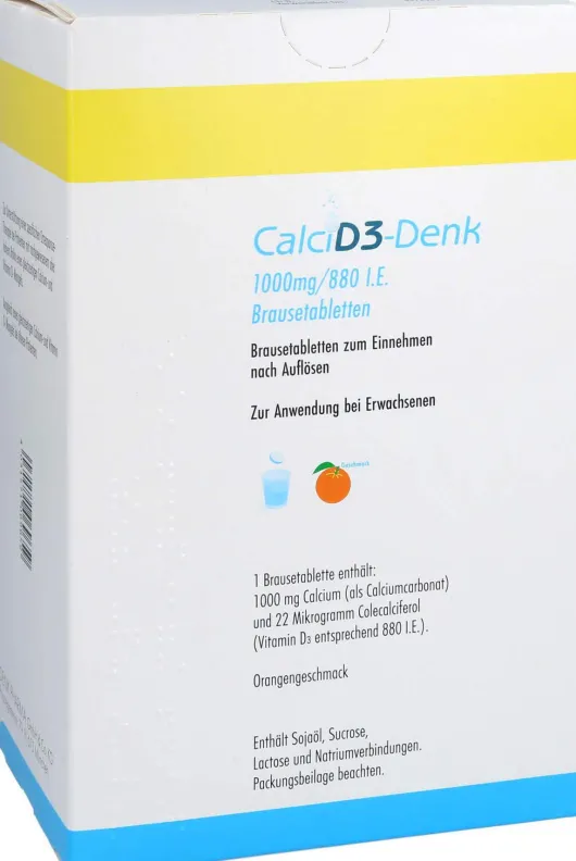 Calci D3-Denk 1.000 mg Pro 880 I.E. 120 Brausetabletten