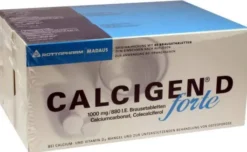 Calcigen D Forte 1000 mg und 880 I.E. 120 Brausetabletten