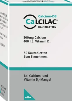 Calcilac 50 Kautabletten