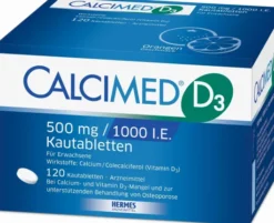 Calcimed D3 500 mg 1000 I.E. 120 Kautabletten