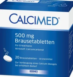 Calcimed 500 mg 20 Brausetabletten