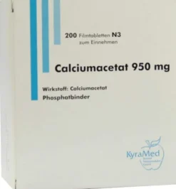 Calciumacetat 950 mg 200 Filmtabletten