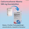 Calciumcarbonat Abanta 500 mg 100 Kautabletten