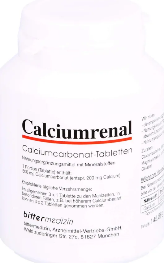 Calcium Carbonicum Calciumrenal 200 Tabletten