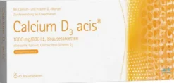 Calcium D3 Acis 1000 mg 880 I.E. 40 Brausetabletten