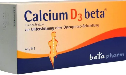 Calcium D3 Beta 40 Brausetabletten