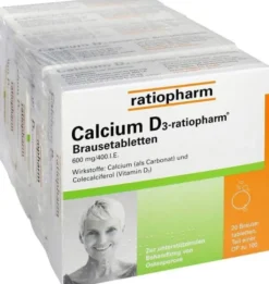 Calcium D3-Ratiopharm Brausetabletten 100 Stück