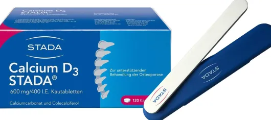 Calcium D3 STADA 120 Kautabletten + gratis Nagelpfeile