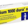 Calcium 1000 Dura Brausetabletten 20 Brausetabletten