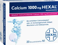 Calcium 1000 Hexal 20 Brausetabletten