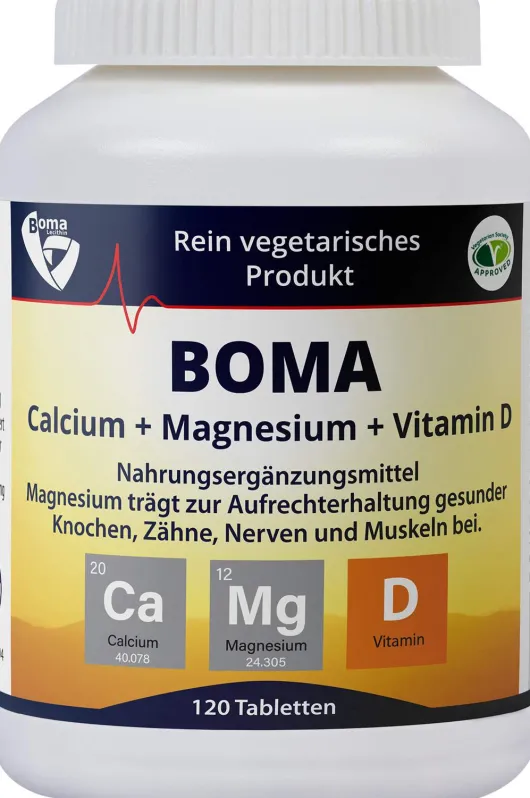 Calcium Magnesium Vitamin D 120 Tabletten