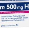 Calcium 500 mg Hexal 20 Brausetabletten