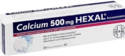 Calcium 500 mg Hexal 20 Brausetabletten