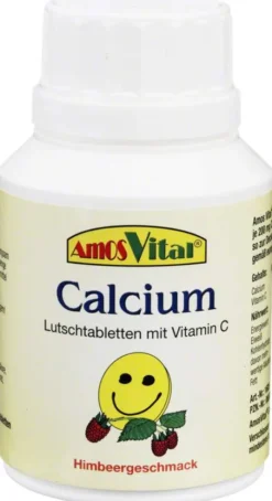Calcium 200mg + Vitamin C 30mg Amosvital Lutschtabletten