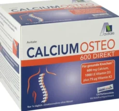 Calcium Osteo 600 Direkt Pulver 120 Sticks