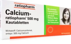 Calcium Ratiopharm 500 mg Kautabletten 100 Kautabletten